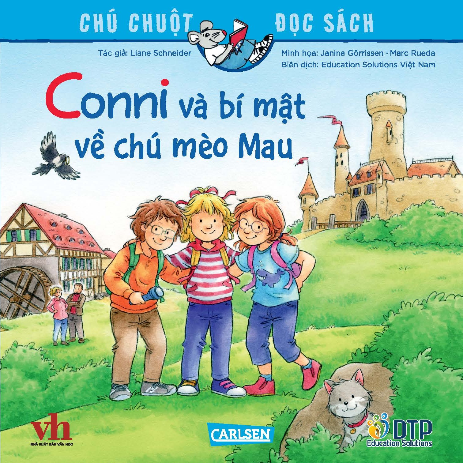 Combo truyện Conni và những câu chuyện hàng ngày combo 1 - chú chuột đọc sách