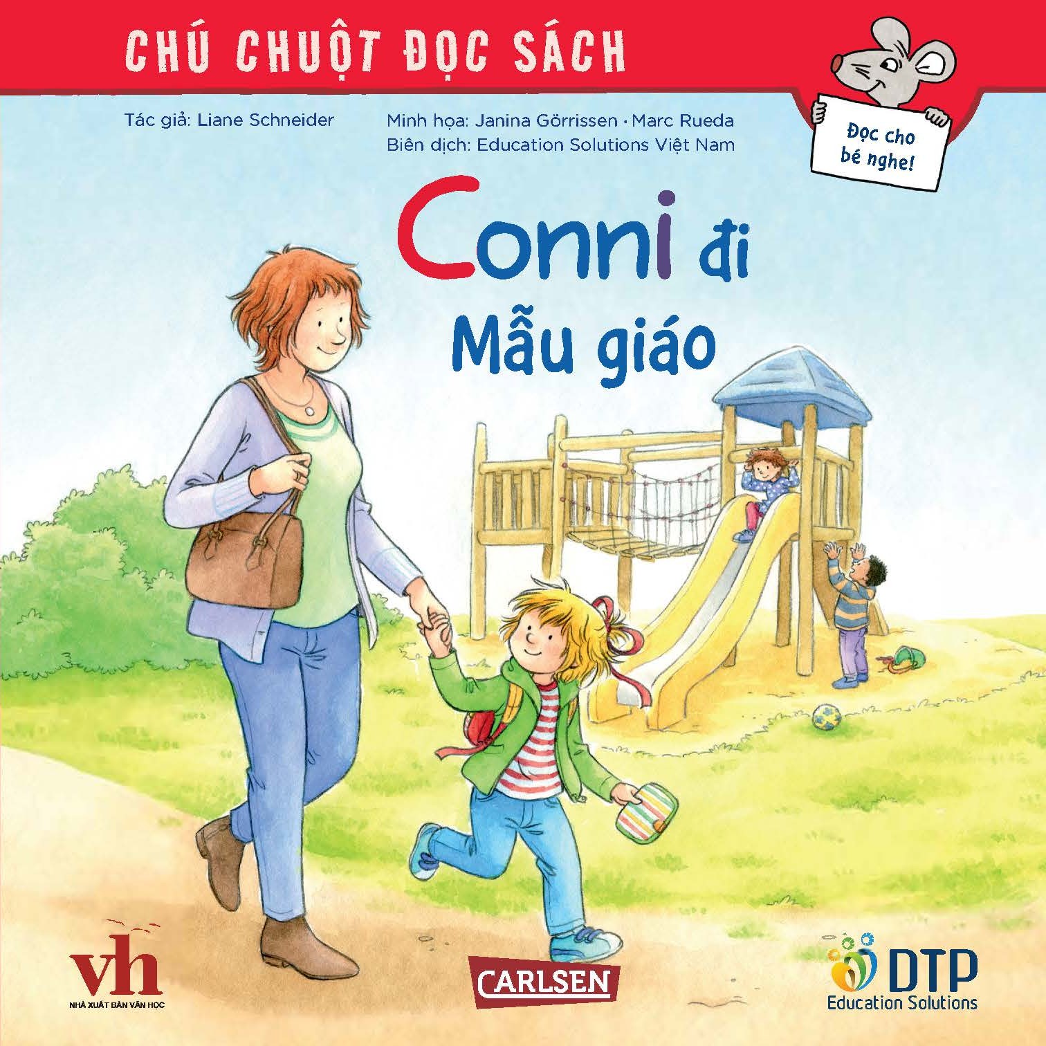 Combo truyện Conni và những câu chuyện hàng ngày combo 3 - chú chuột đọc sách