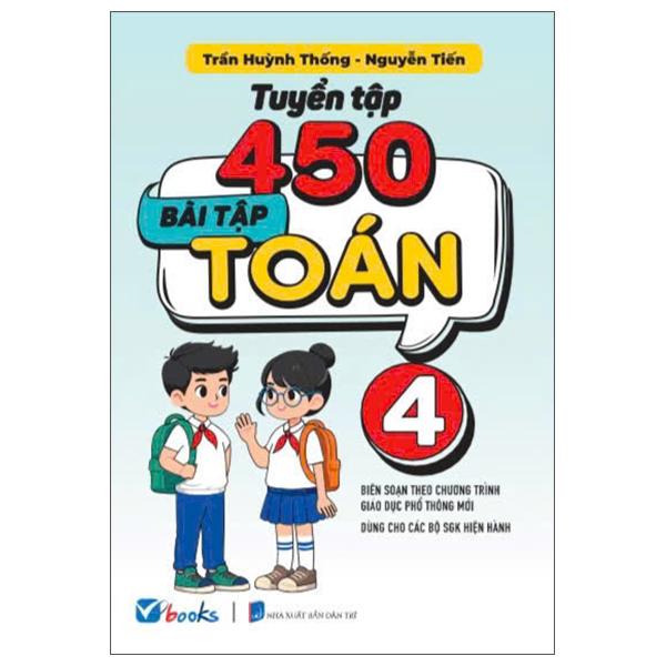 Sách - Tuyển Tập 450 Bài Tập Toán 4