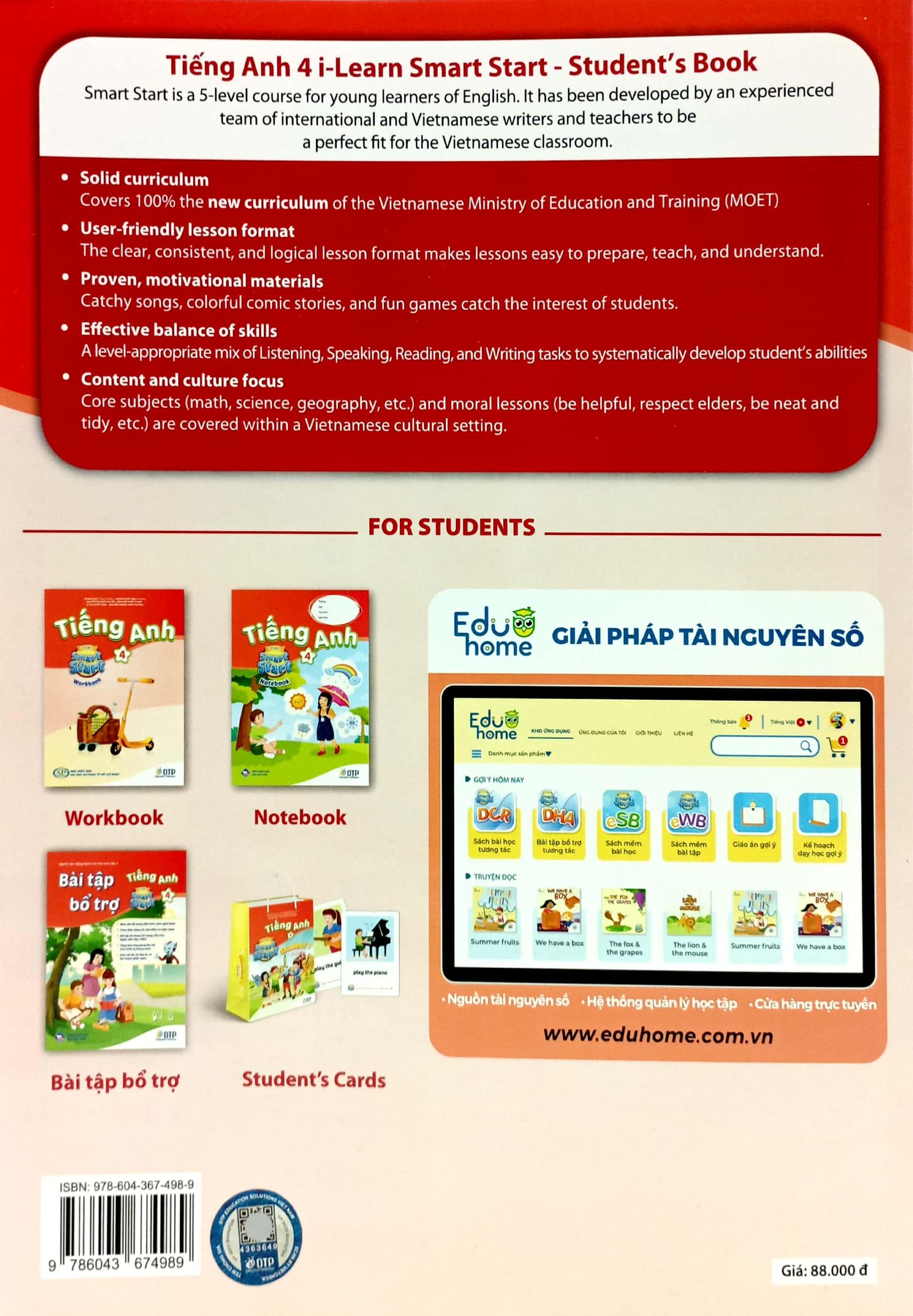 i-Learn Smart Start 4 Student Book (2023)