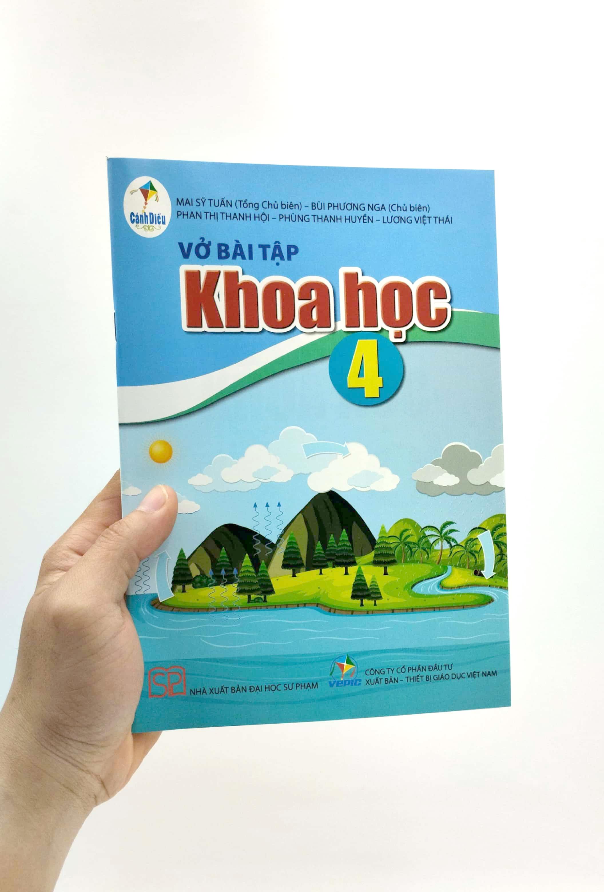 Vở Bài Tập Khoa Học 4 (Cánh Diều) (Chuẩn)