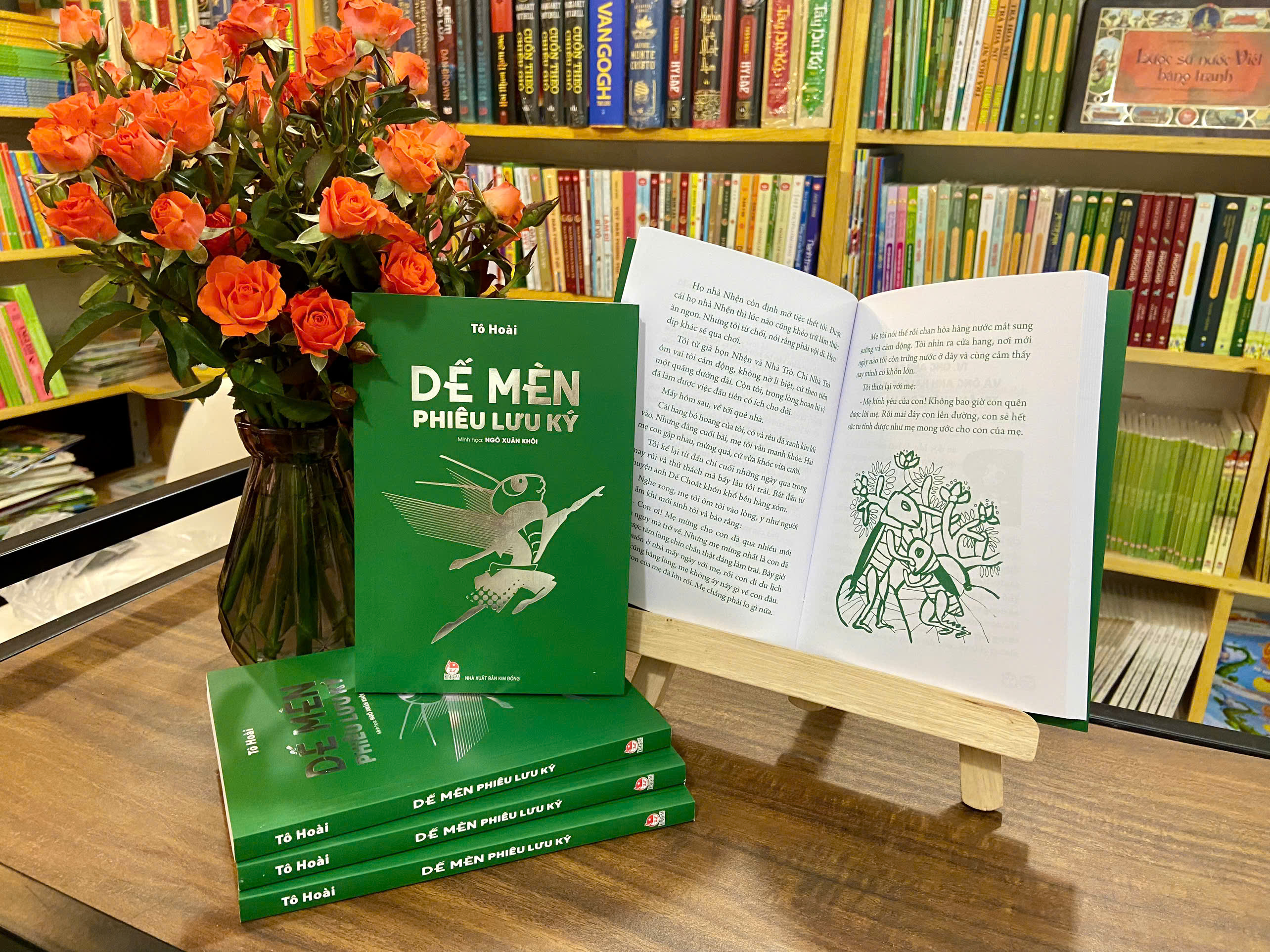 Dế Mèn phiêu lưu ký - Tô Hoài - Minh họa: Ngô Xuân Khôi