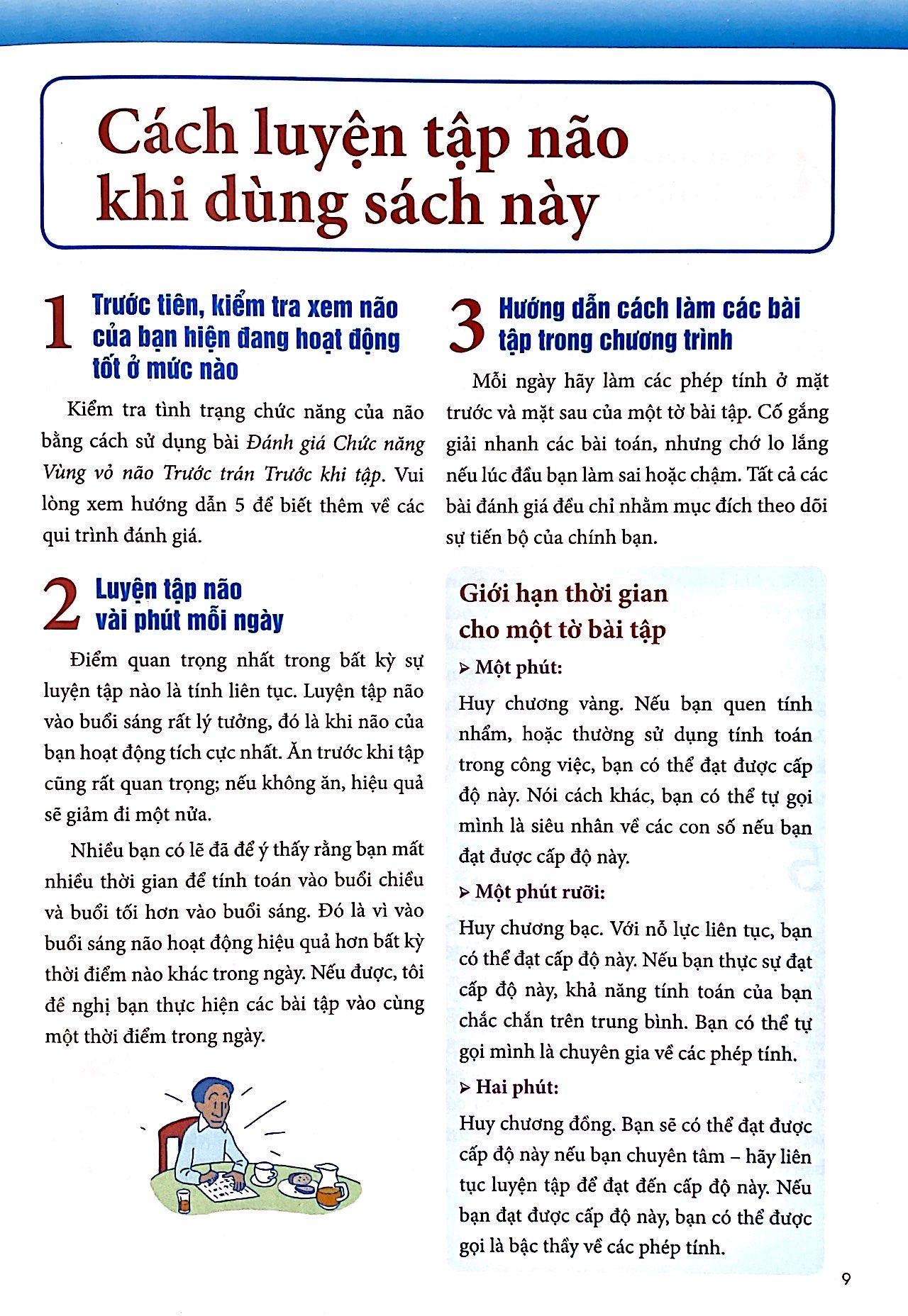 Luyện Trí Não - 60 Ngày Cải Thiện Trí Não (Các Bài Toán Rèn Khả Năng Tư Duy Và Luyện Trí Nhớ)