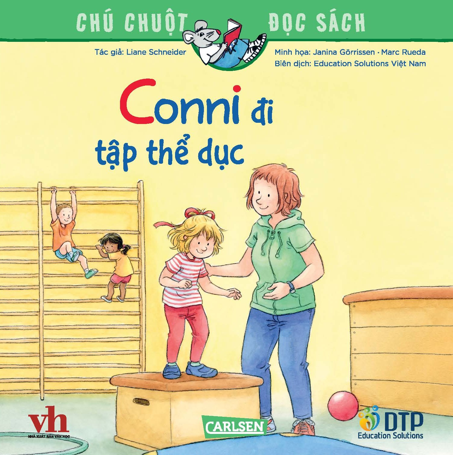 Combo truyện Conni và những câu chuyện hàng ngày combo 3 - chú chuột đọc sách