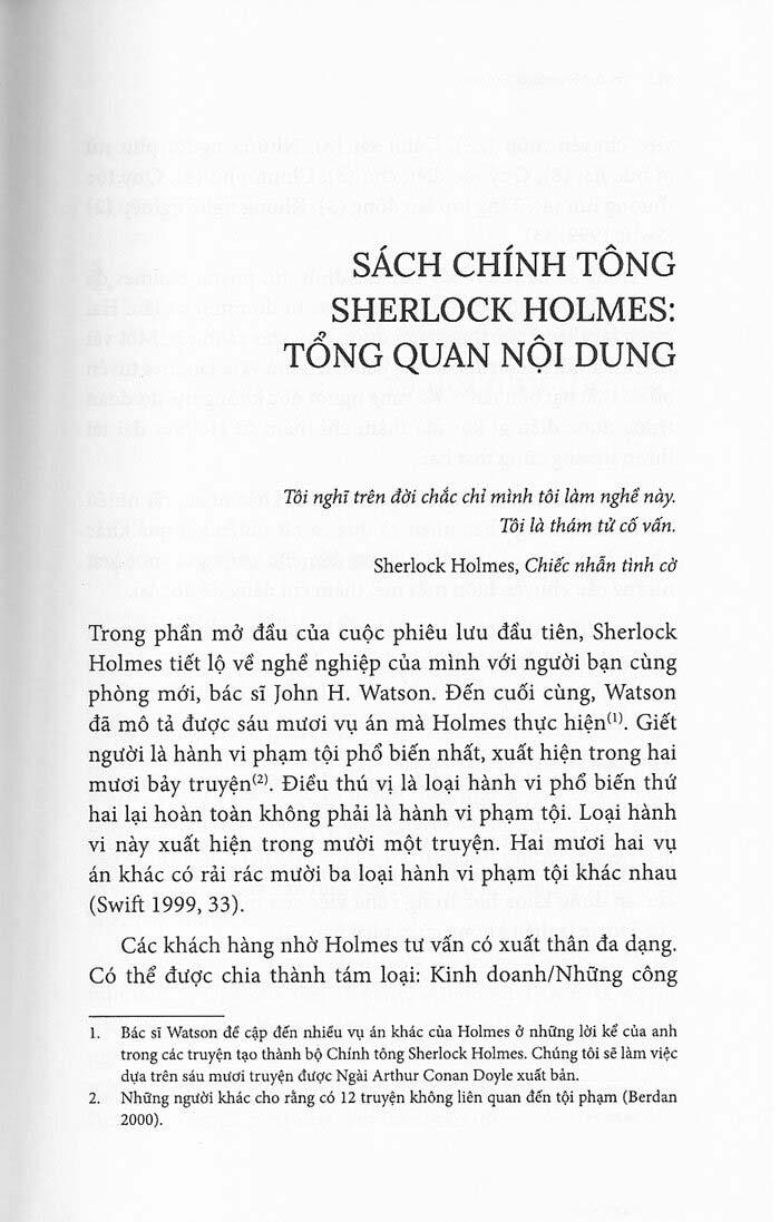 Trí Tuệ Sherlock Holmes - Phá Án Bằng Khoa Học Và Khoa Học Hình Sự