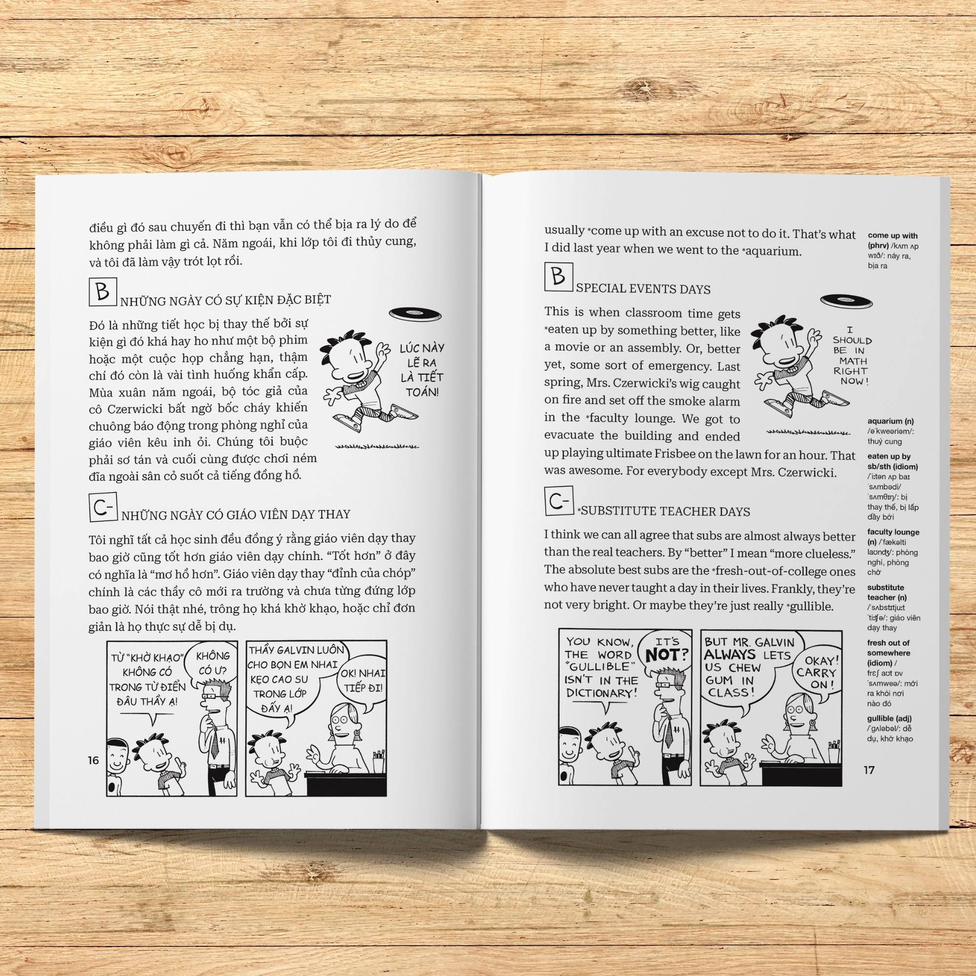 Truyện tranh Big Nate: Strikes Again - Tập 2: Lội Ngược Dòng - Bản Song Ngữ. Tặng Kèm File Nghe