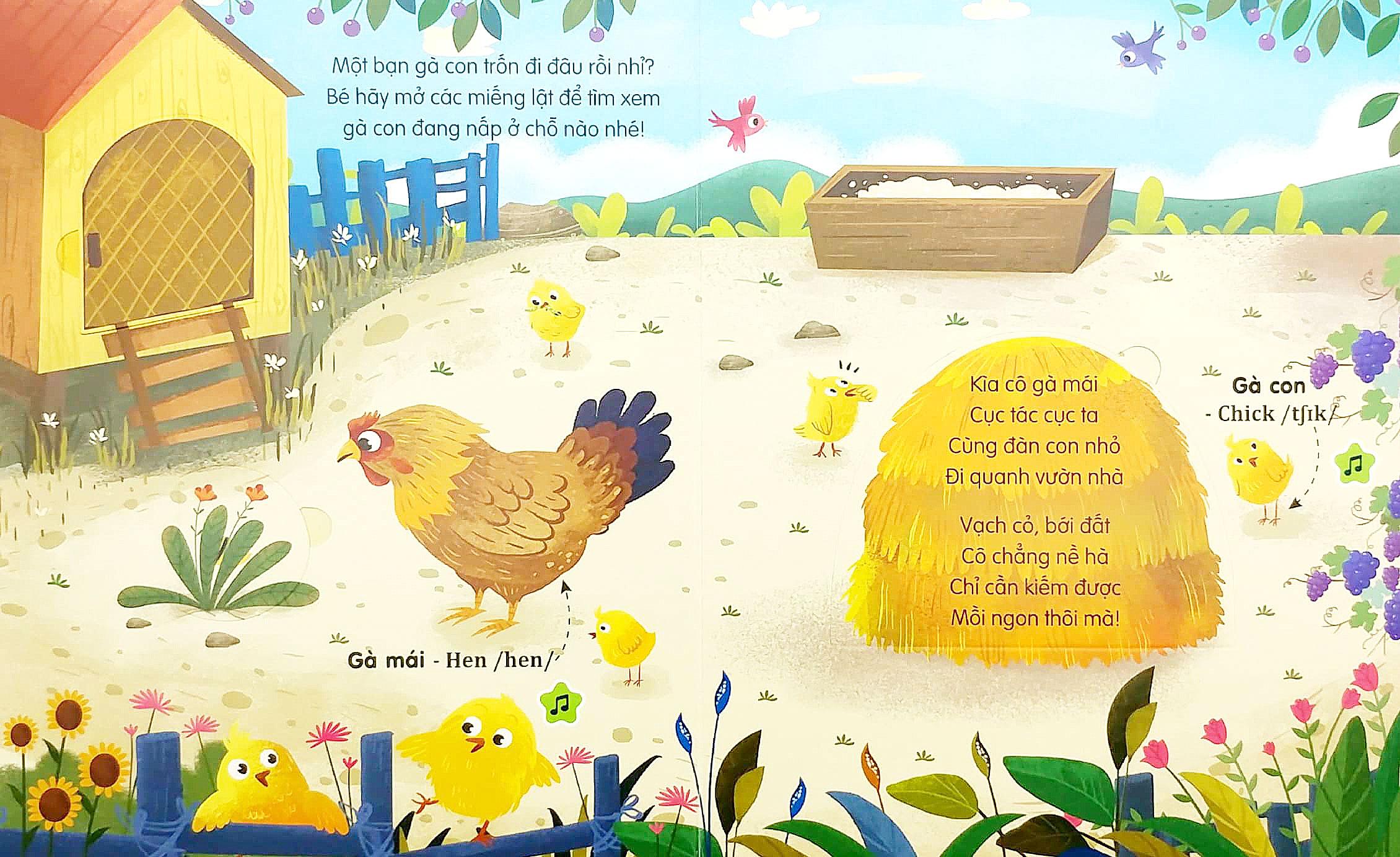 Sách Âm Thanh - Những Loài Vật Quanh Em