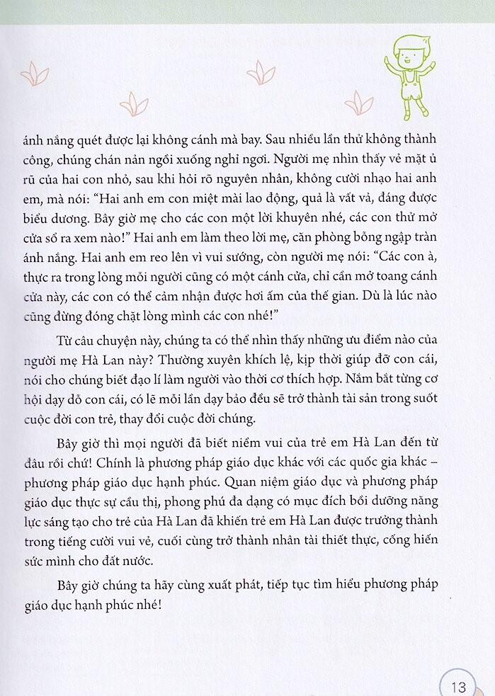 Phương Pháp Giáo Dục Đặc Biệt Của Cha Mẹ Hà Lan