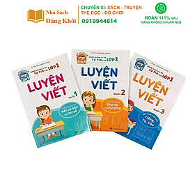 Sách - Bộ 3 luyện viết - Hành trang cho bé tự tin vào lớp 1