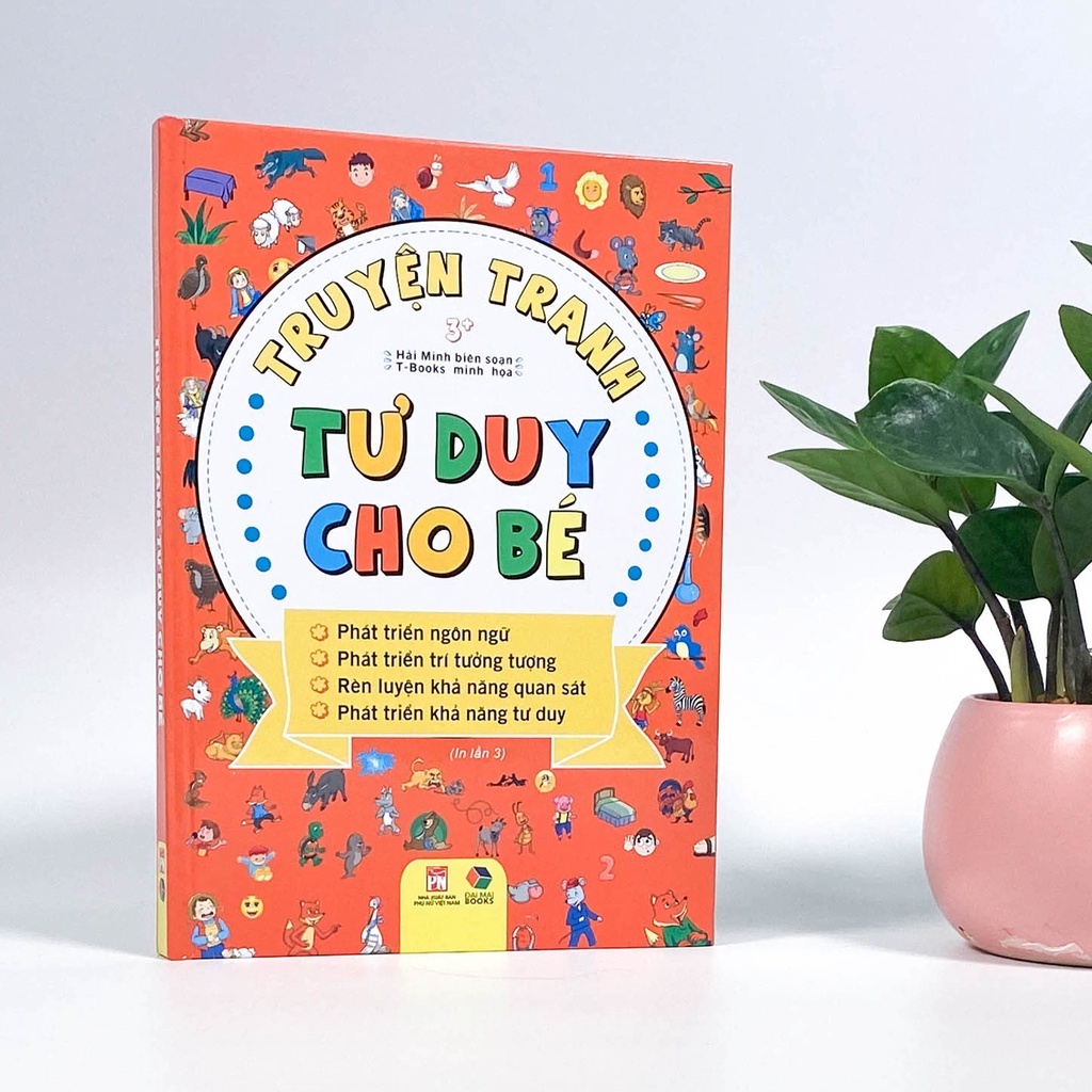 Sách Combo Truyện Tranh Tư Duy Cho Bé + Truyện Ngụ Ngôn Cho Bé Tập Đọc