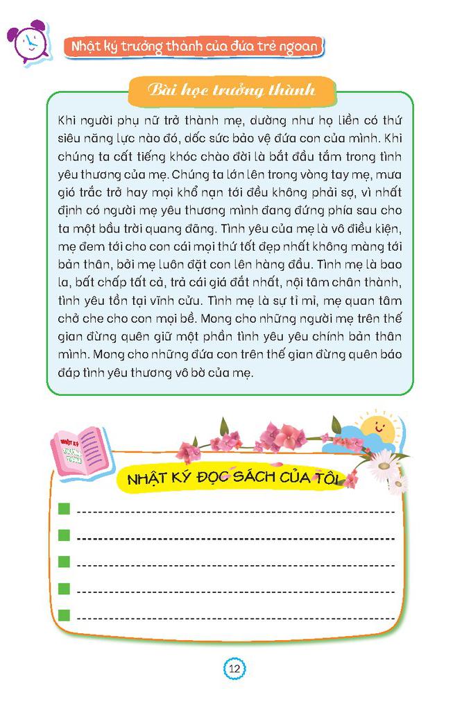 Nhật Ký Trưởng Thành Cúa Đứa Trẻ Ngoan - Cha Mẹ Không Phải Người Đầy Tớ Của Tôi (Tái Bản)