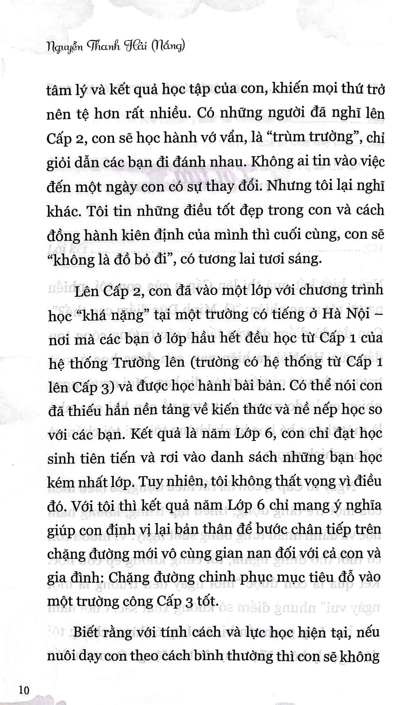 Để Lớp 9 Không Là Đáng Sợ (Dành Cho Cha Mẹ Có Con Học Lớp 6,7,8,9)