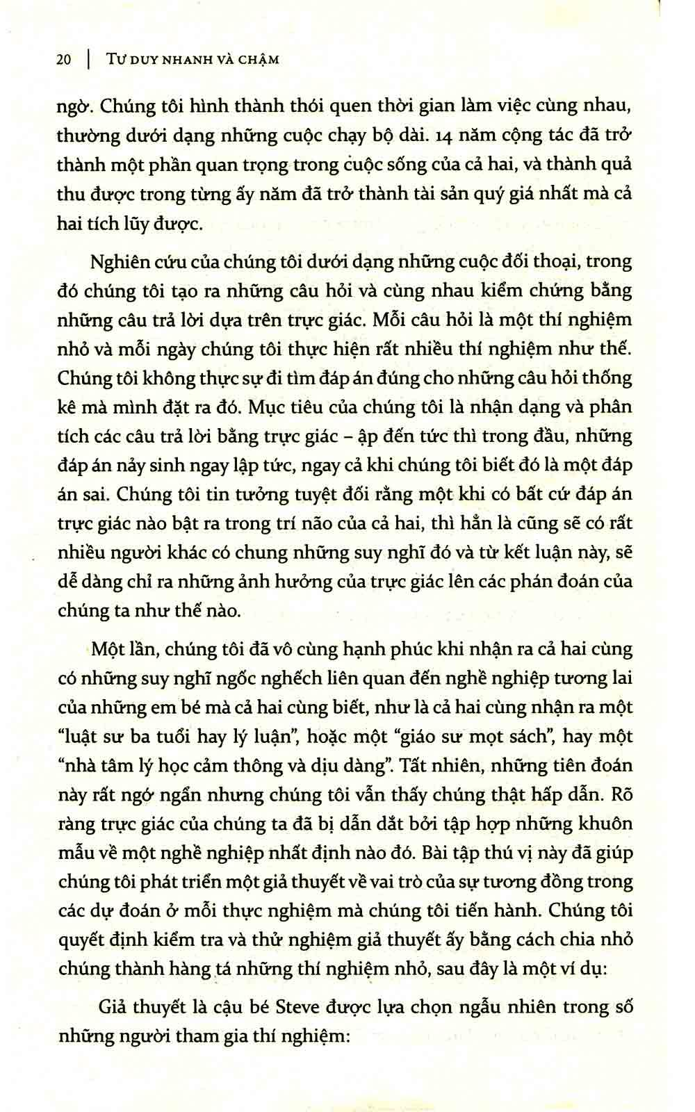 Tư Duy Nhanh Và Chậm (Tái Bản)