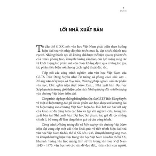 Sách - Những tượng đài và hiện tượng văn chương Việt Nam hiện đại ( Bìa Cứng )