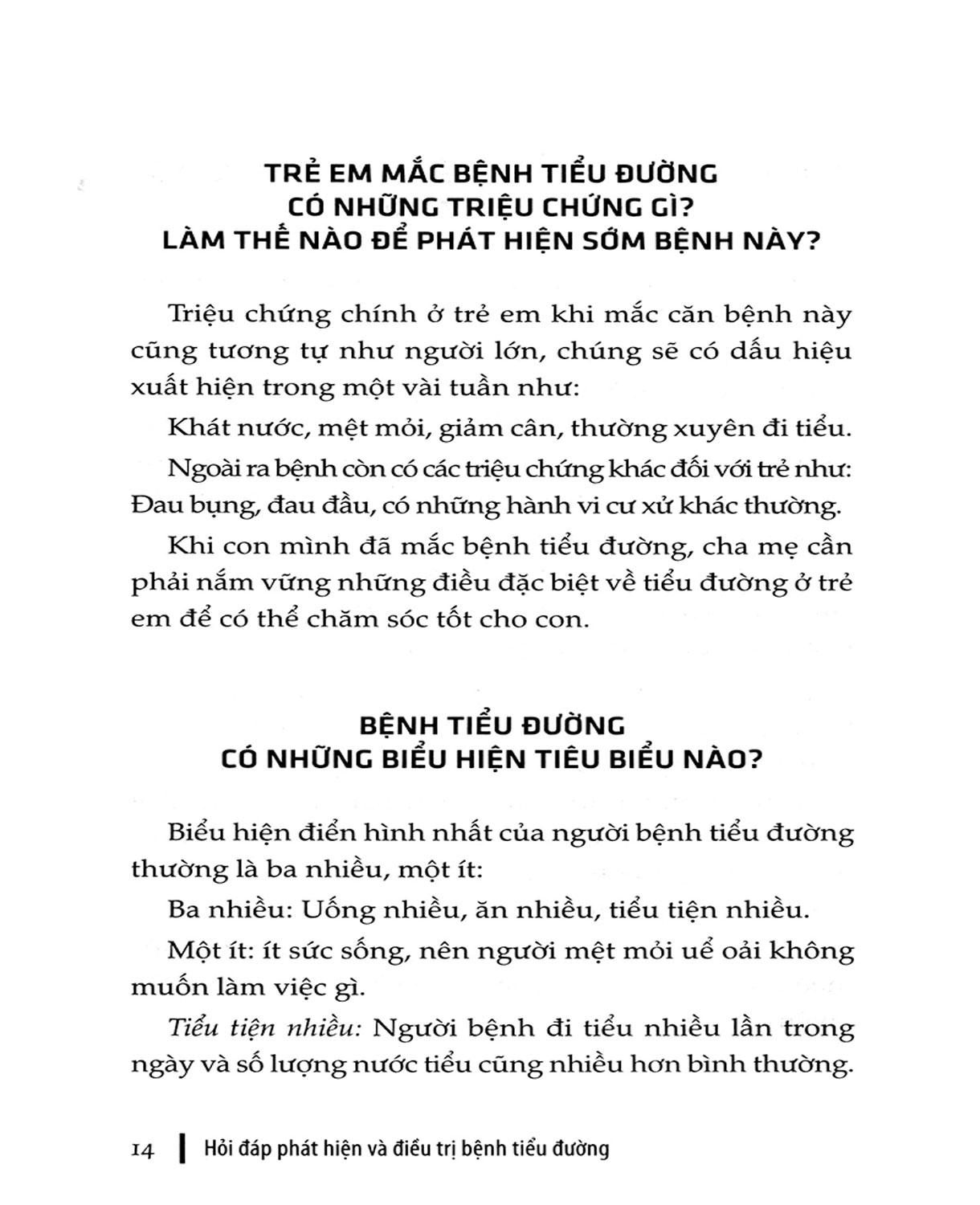 Hỏi - Đáp Phát Hiện Và Điều Trị Bệnh Tiểu Đường