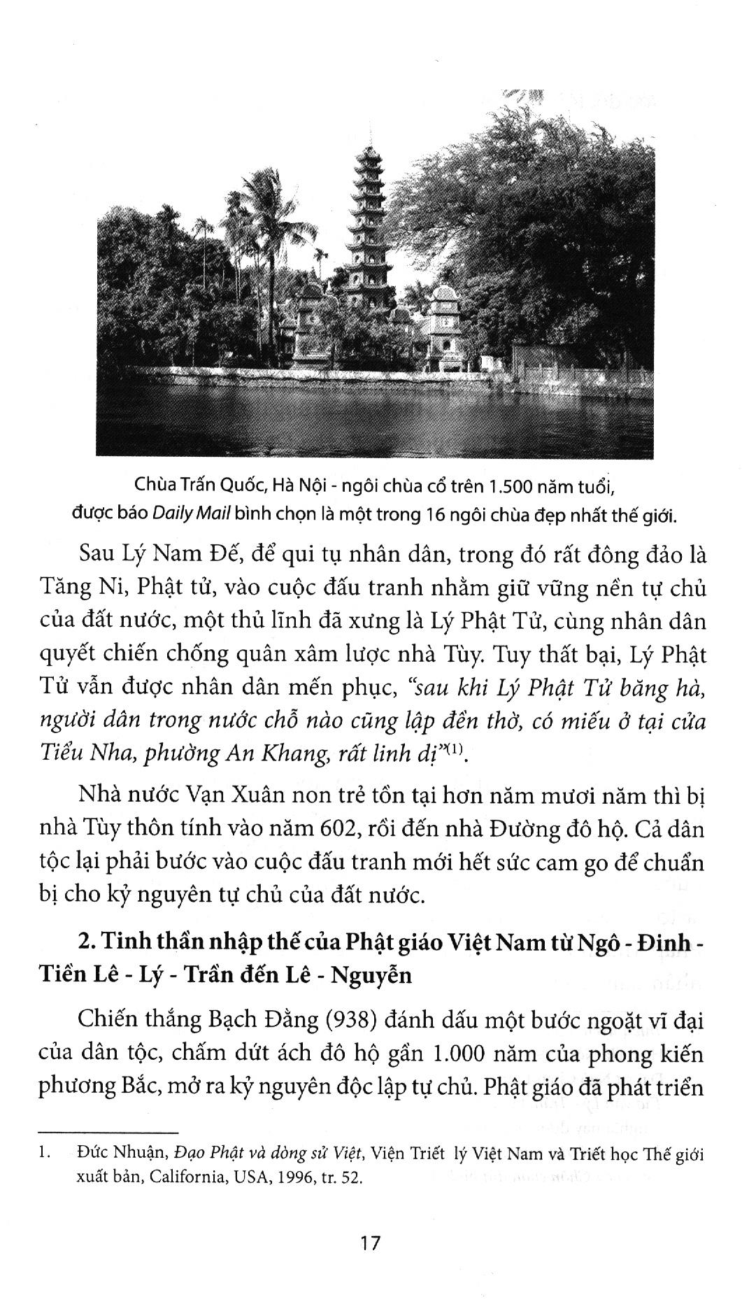 Tinh Thần Nhập Thế Của Phật Giáo Việt Nam (1945 - 1975)