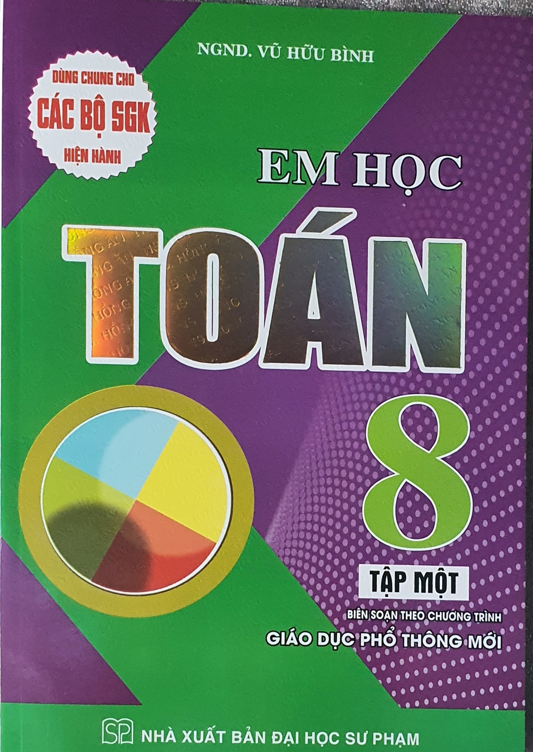 Combo Em Học Toán Lớp 8 - Dùng chung cho các bộ sách giáo khoa mới hiện hành (bộ 2 cuốn)