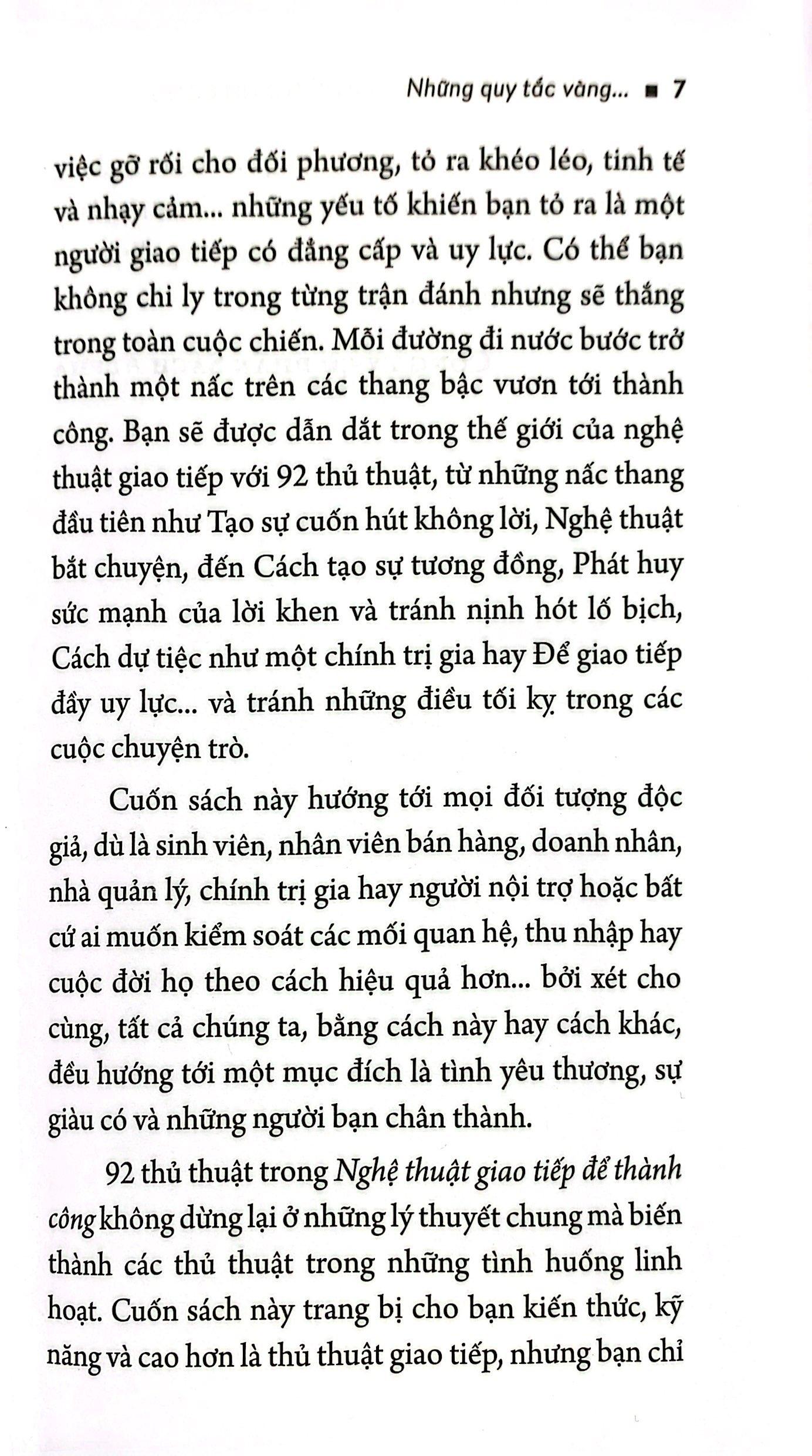 Nghệ Thuật Giao Tiếp Để Thành Công (Tái Bản 2019)