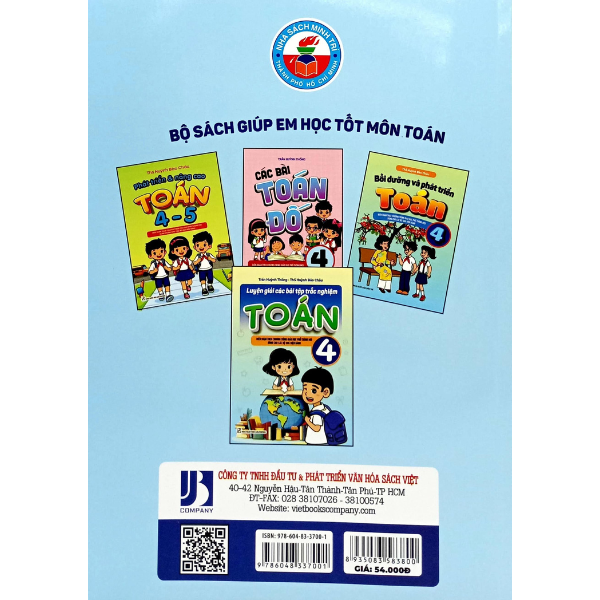 Luyện Giải Các Bài Tập Trắc Nghiệm Toán 4 (Theo Chương Trình GDPT Mới)