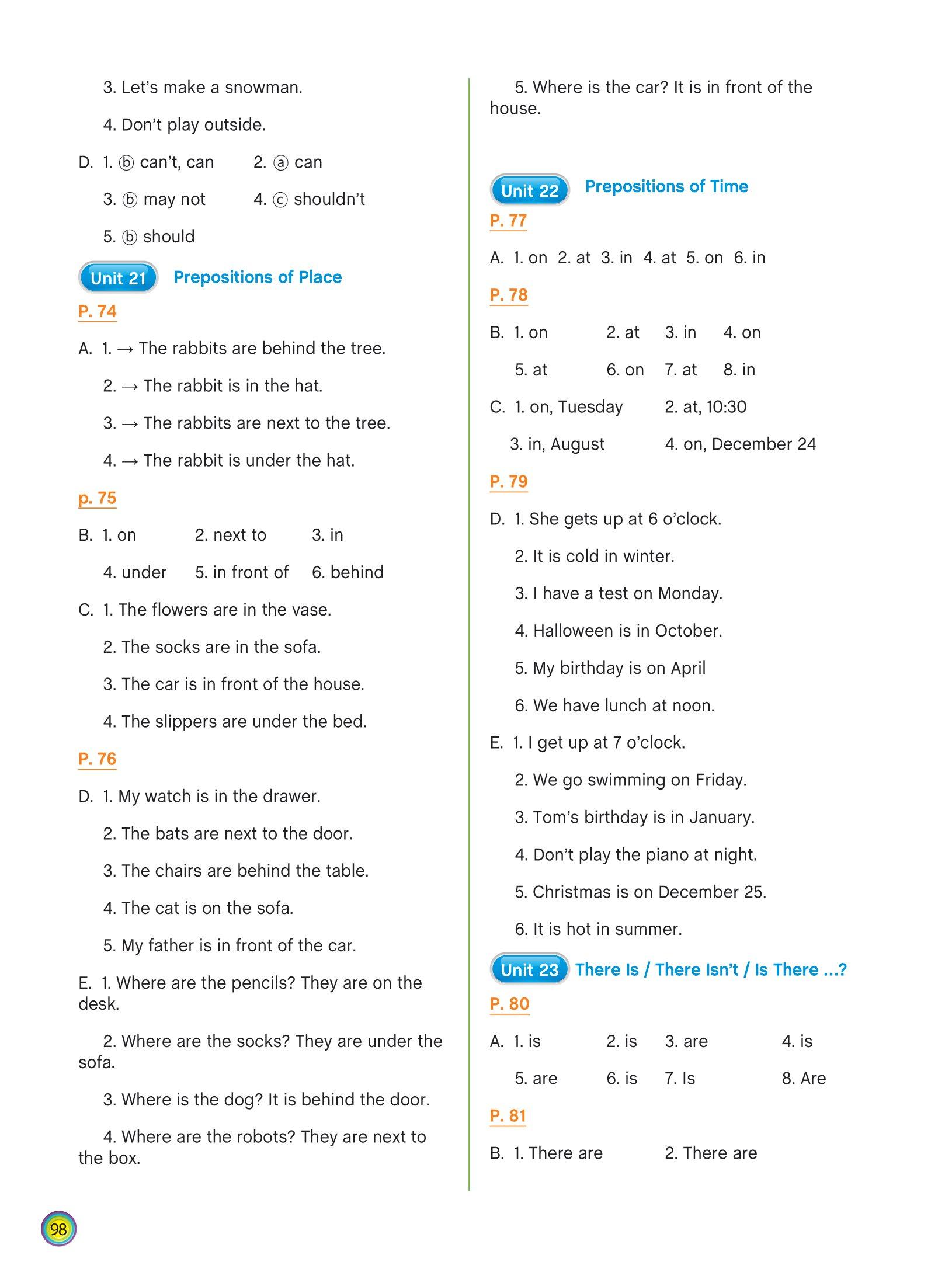 Aha Grammar Bài Tập Bổ Trợ Toàn Diện Ngữ Pháp Tiếng Anh Lớp 4 Theo Chủ Đề