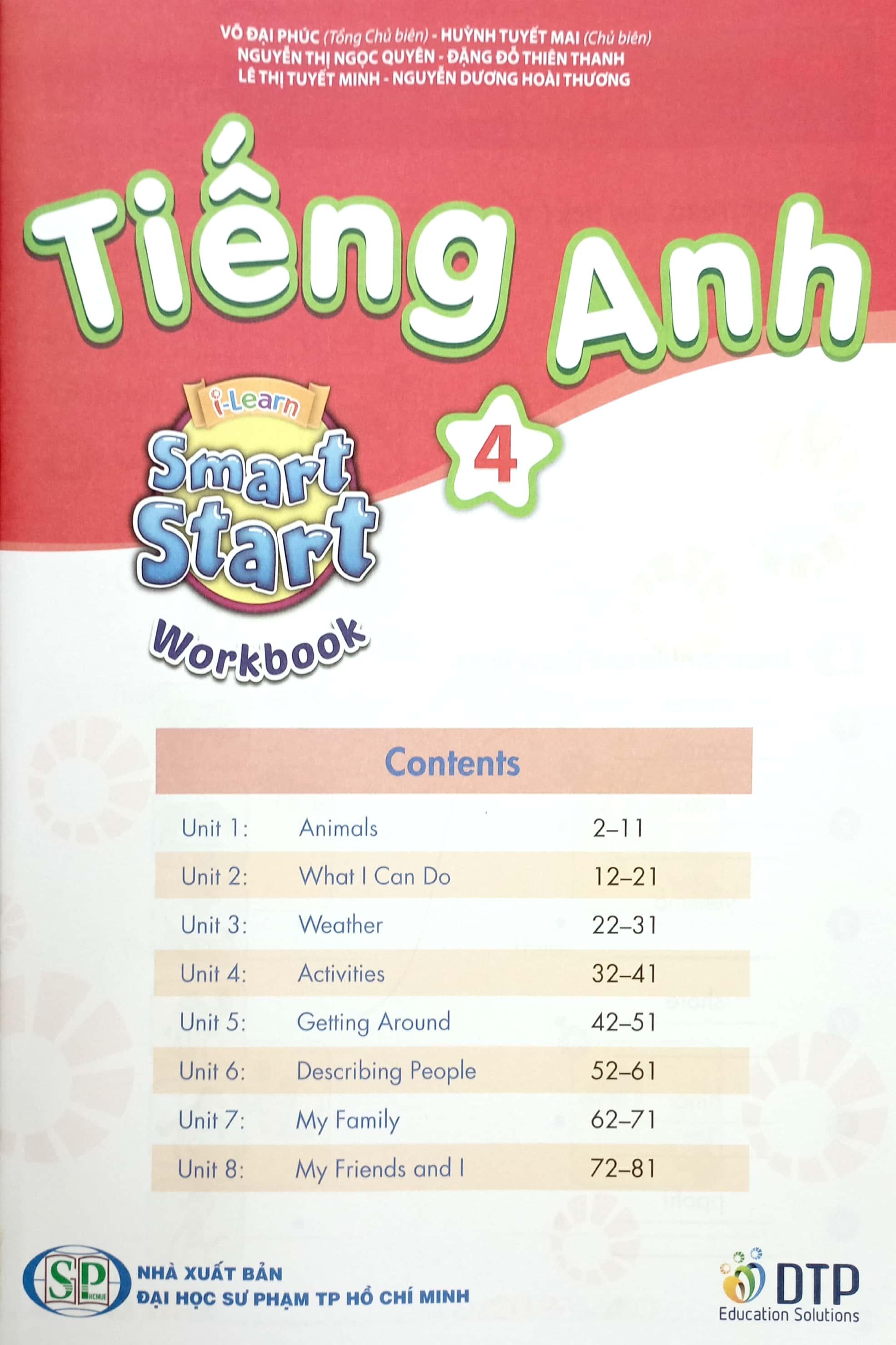 i-Learn Smart Start 4 Workbook (2023)