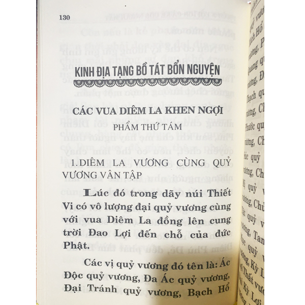 KINH ĐỊA TẠNG BỔN NGUYỆN