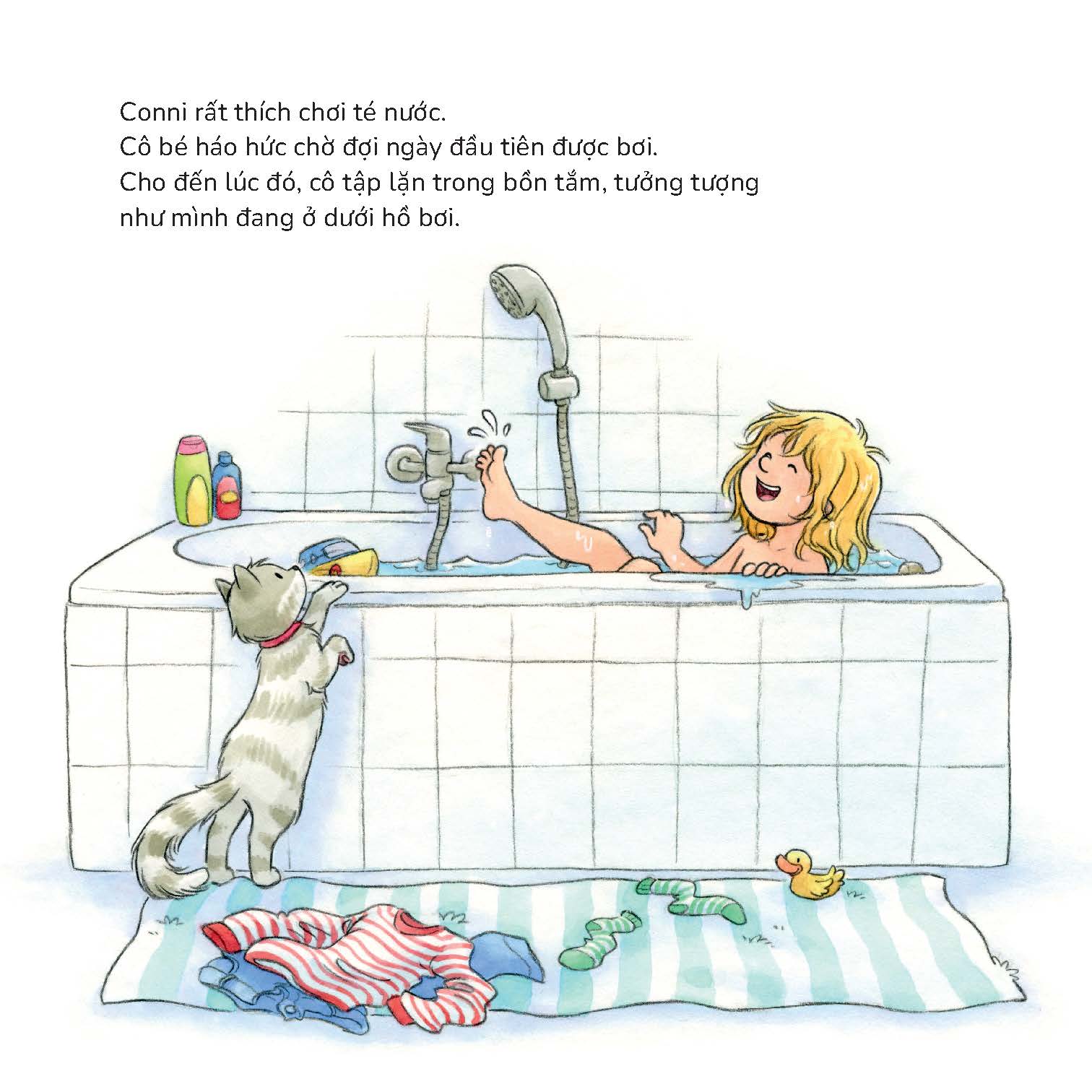 Combo truyện Conni và những câu chuyện hàng ngày combo 3 - chú chuột đọc sách