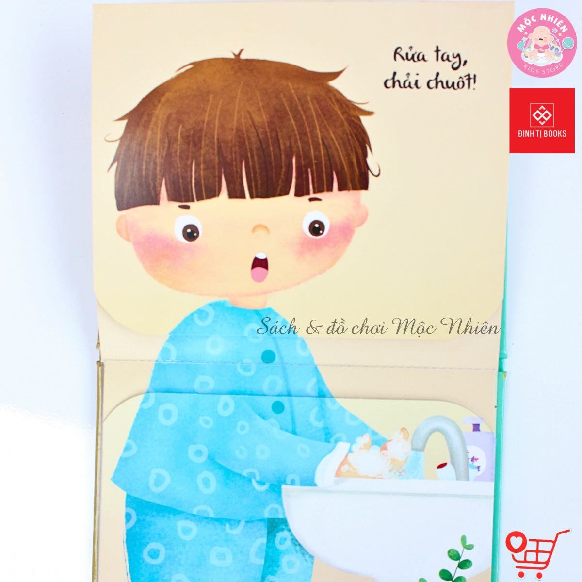 Sách Tương Tác Lật Mở - Kỹ Năng Đầu Đời Cho Bé (2 - 12 Tuổi) – Đinh Tị