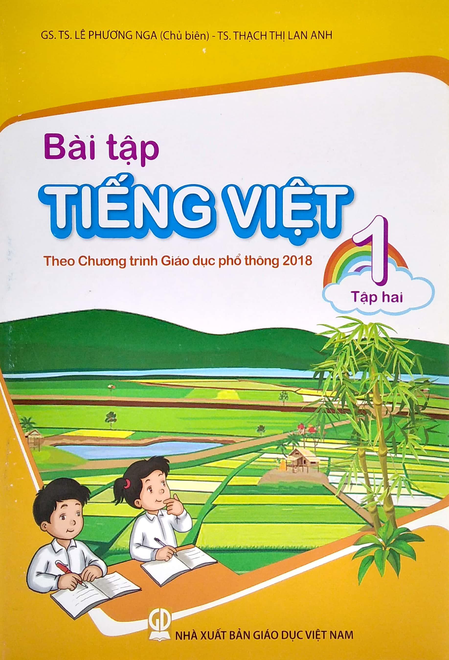 Bài Tập Tiếng Việt 1 - Tập 2 (Theo Chương Trình Giáo Dục Phổ Thông 2018)