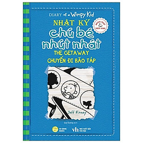 Nhật Ký Chú Bé Nhút Nhát song ngữ Việt-Anh Tập 12 Chuyến Đi Bão Táp