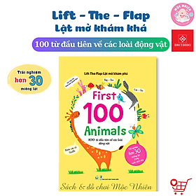Sách Tương Tác Lật Mở Khám Phá Khổ lớn - Lift The Flap (Cho bé từ 0 - 6 Tuổi) - Đinh Tị