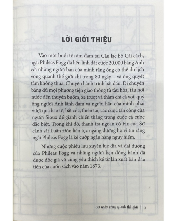 Sách - 80 Ngày vòng quanh thế giới ( bìa mềm )