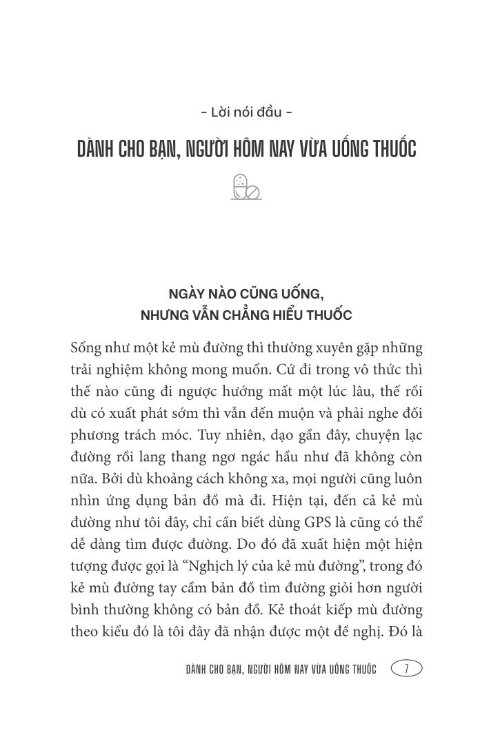Hiểu Cơ Thể Khi Uống Thuốc