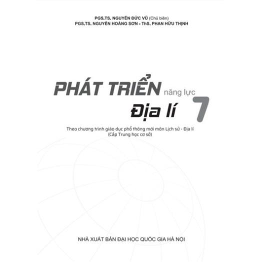 Sách - Phát Triển Năng Lực Địa Lí Lớp 7 (Theo Chương Trình GDPT Mới)
