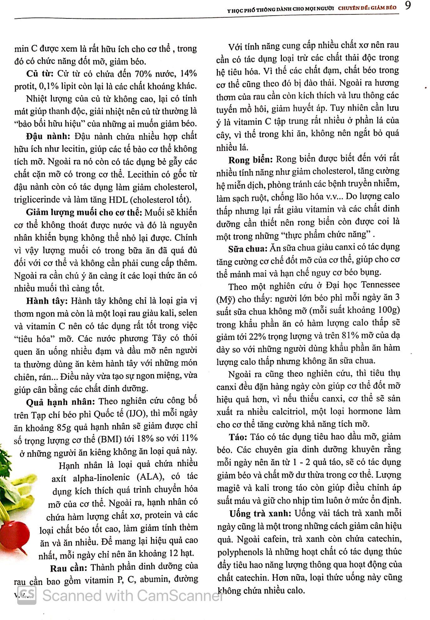 Y Học Phổ Thông Dành Cho Mọi Người - Chuyên Đề: Giảm Béo
