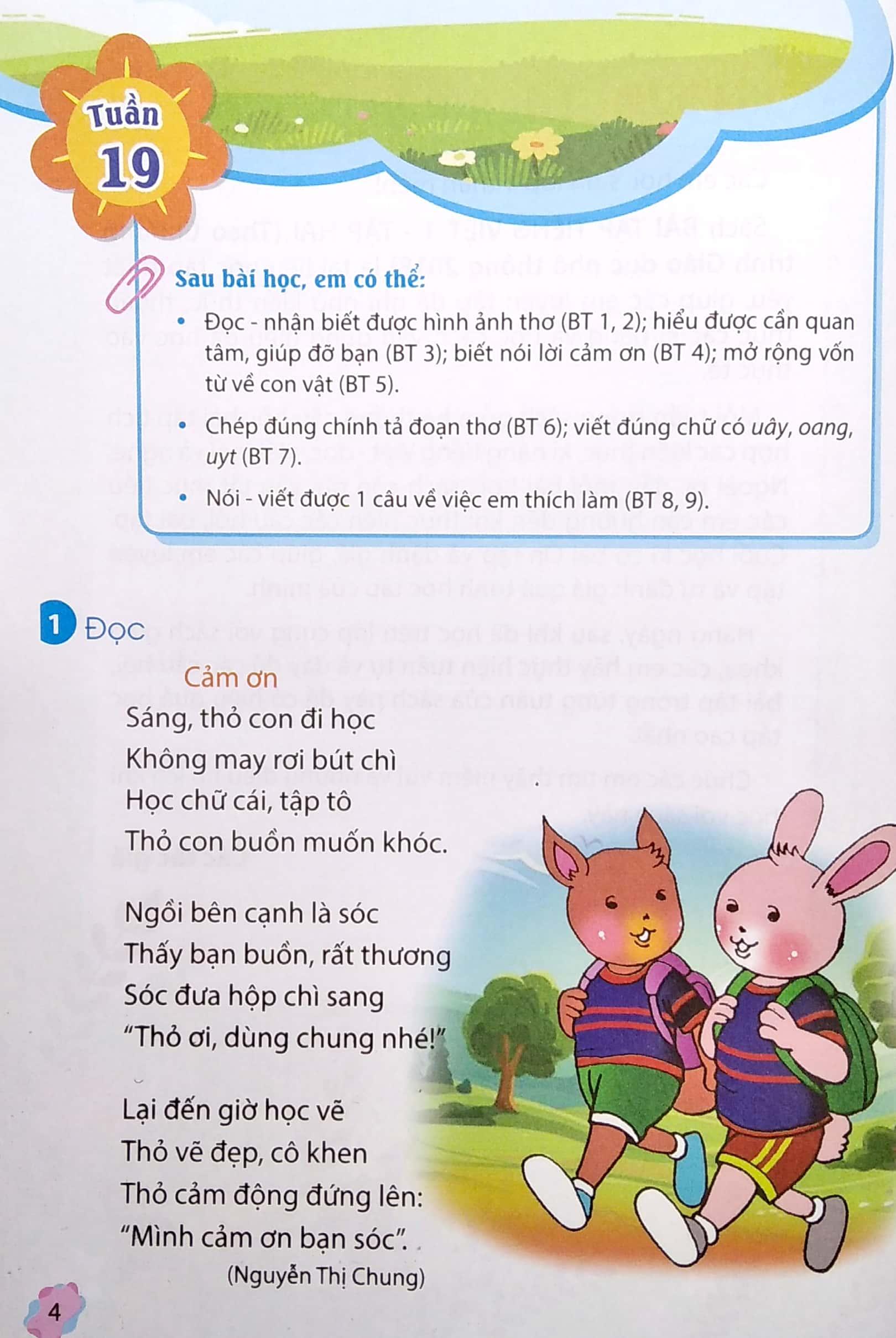 Bài Tập Tiếng Việt 1 - Tập 2 (Theo Chương Trình Giáo Dục Phổ Thông 2018)