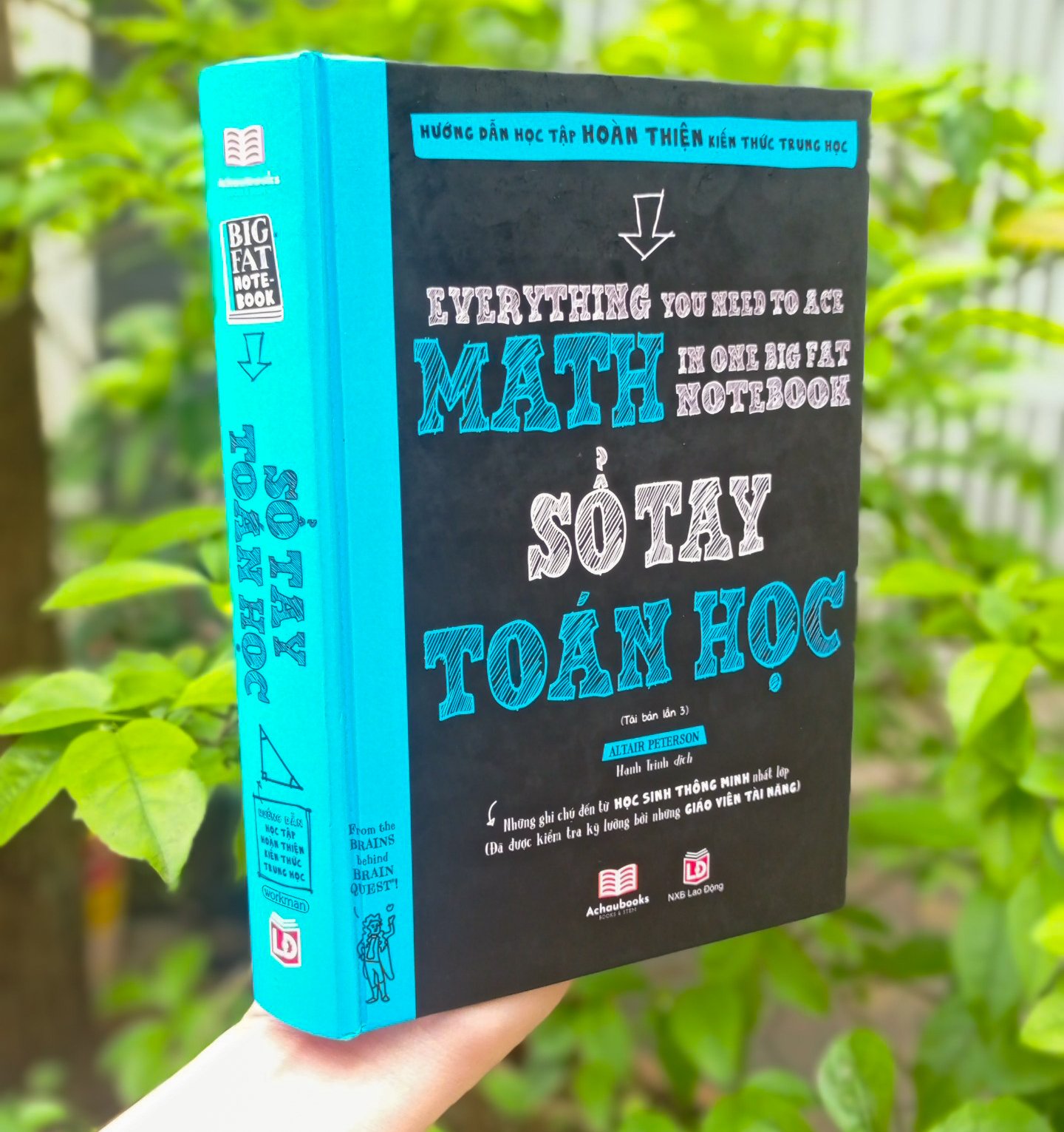 Sách Sổ Tay Toán Học - Tổng Hợp Kiến Thức Toán Học Từ Toán Lớp 4 Đến Toán Tớp 9