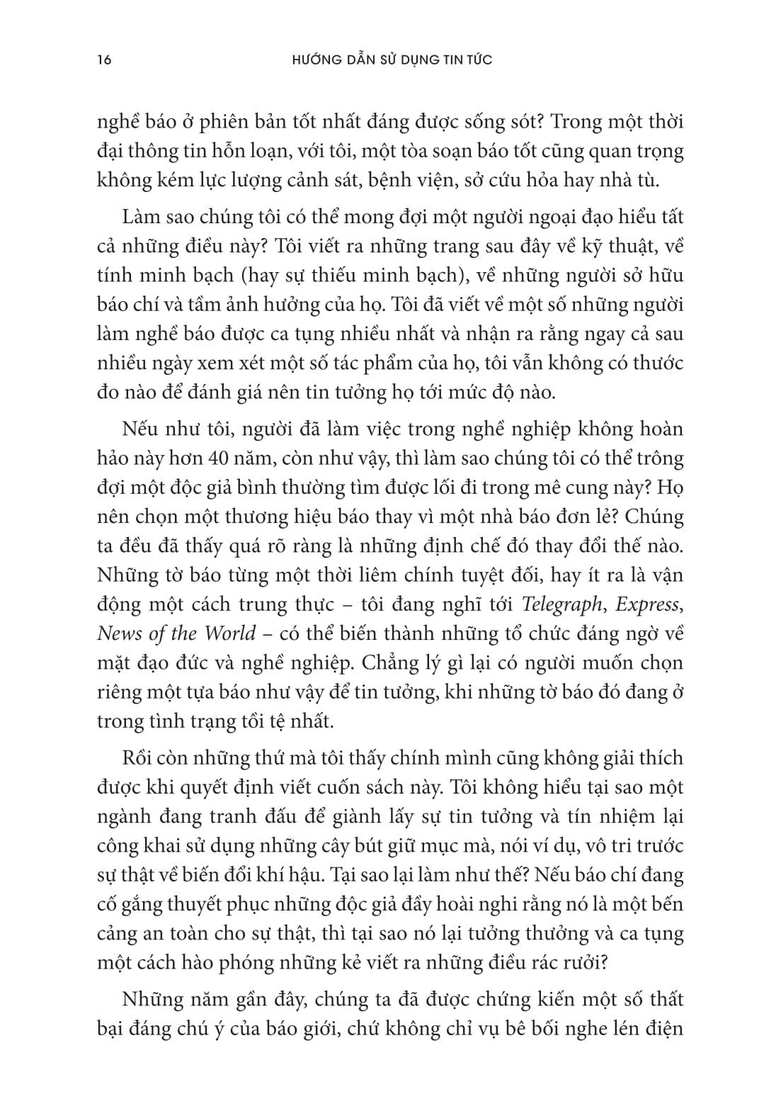 Sách - Hướng Dẫn Sử Dụng Tin Tức - Tin Vào Đâu Trong Một Thế Giới Ngập Tràn Tin Giả