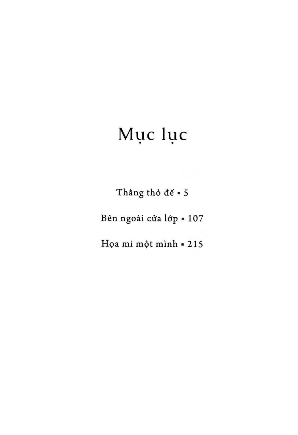 Kính Vạn Hoa - Tập 11: Thằng Thỏ Đế - Bên Ngoài Cửa Lớp - Họa Mi Một Mình (Tái Bản 2022)