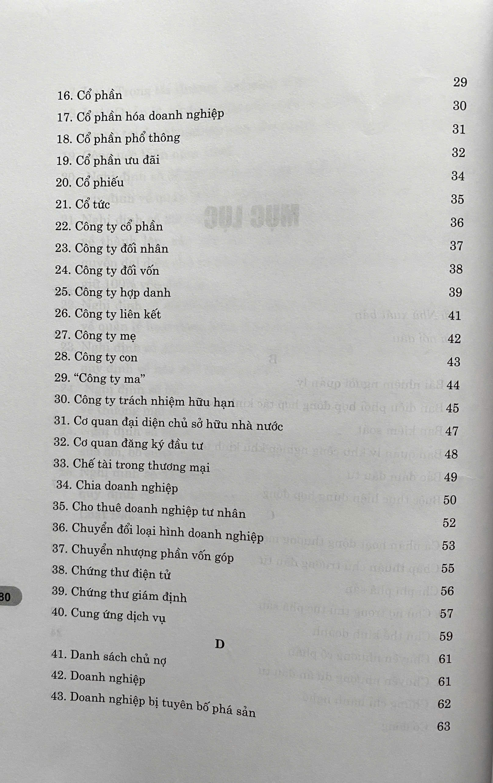 Thuật Ngữ Pháp Lý Trong Lĩnh Vực Thương Mại và Đầu Tư