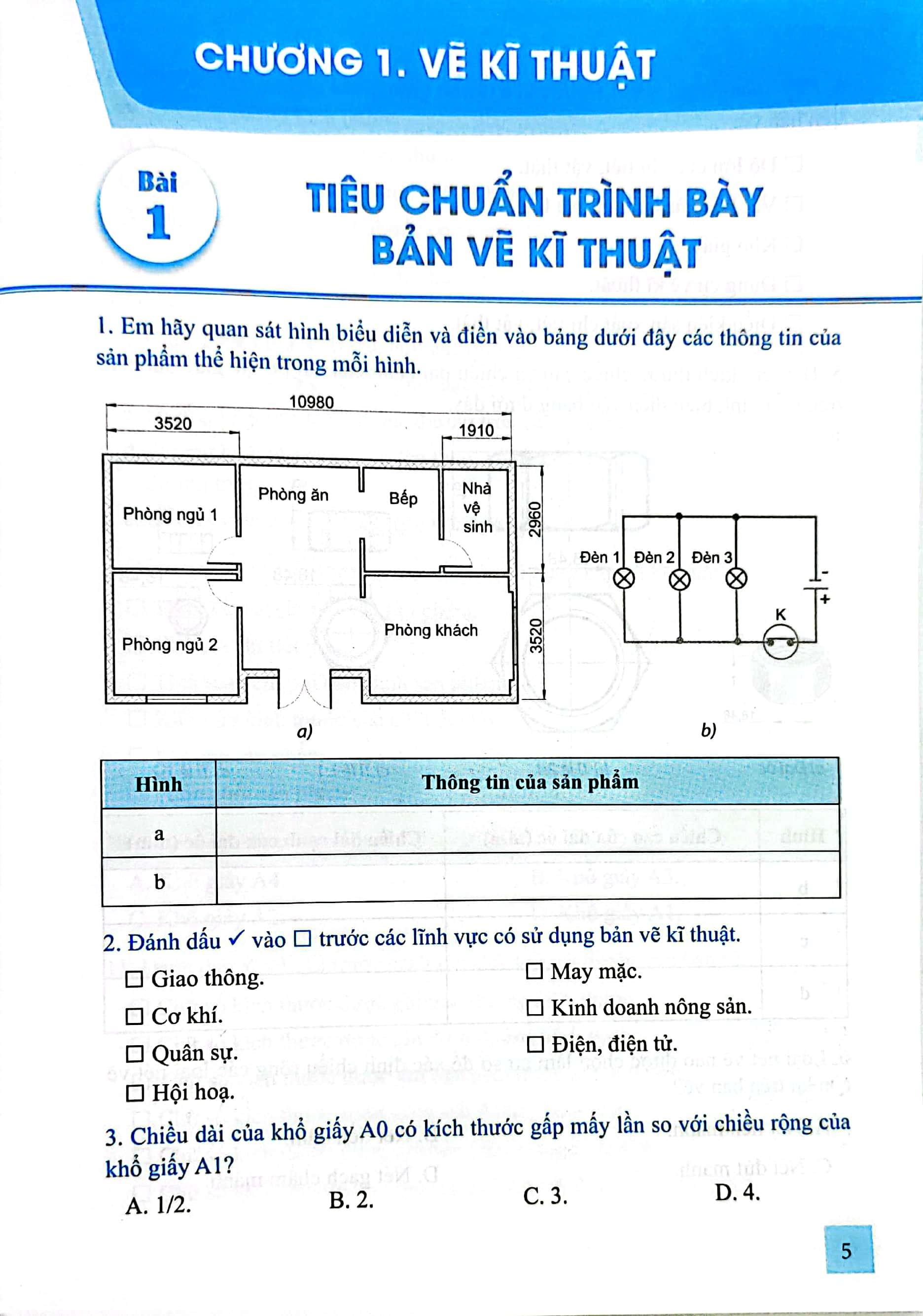 Bài Tập Công Nghệ 8 (Chân Trời) (2023)