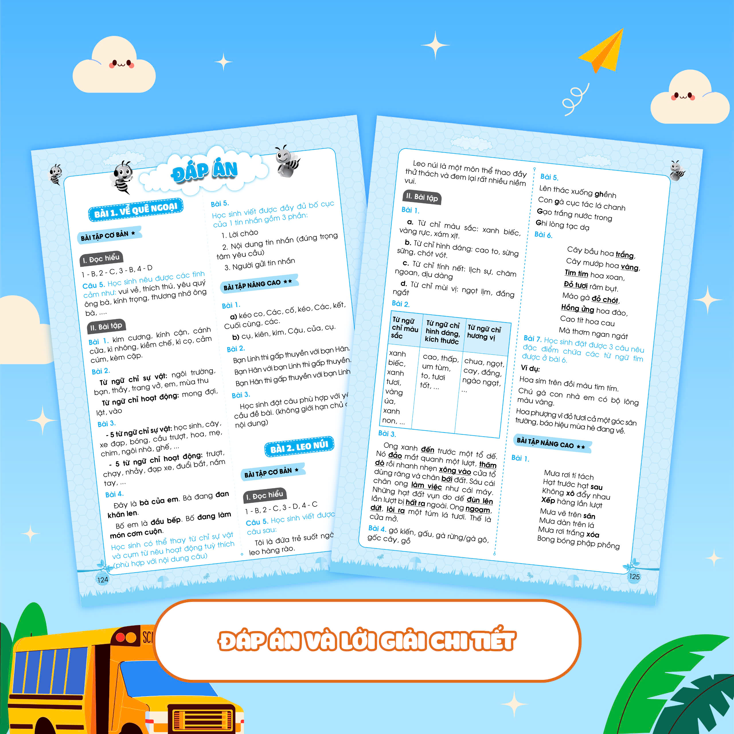 Bổ trợ Tiếng Việt bài tập cơ bản và nâng cao lớp 3 tập 1