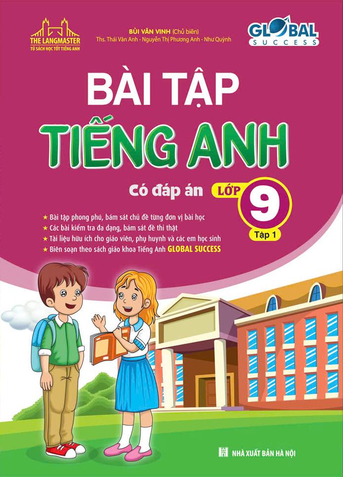 Sách - Global Success - Bài Tập Tiếng Anh Lớp 9 - Tập 1 (Có Đáp Án)