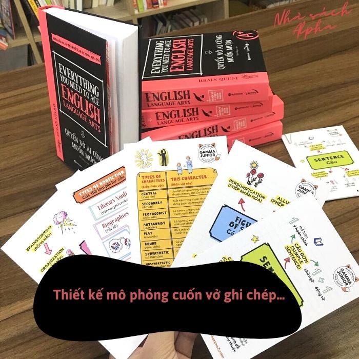 Sách Everything You Need To Ace English Language Arts - Quyển Vở Ai Cũng Muốn Mượn - Alphabooks - BẢN QUYỀN