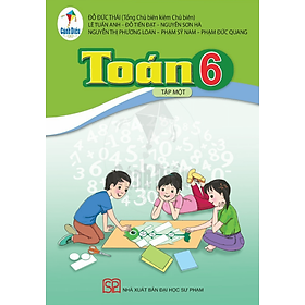Sách giáo khoa Toán 6- tập một- Cánh Diều (Kèm Nilon bọc Sách)
