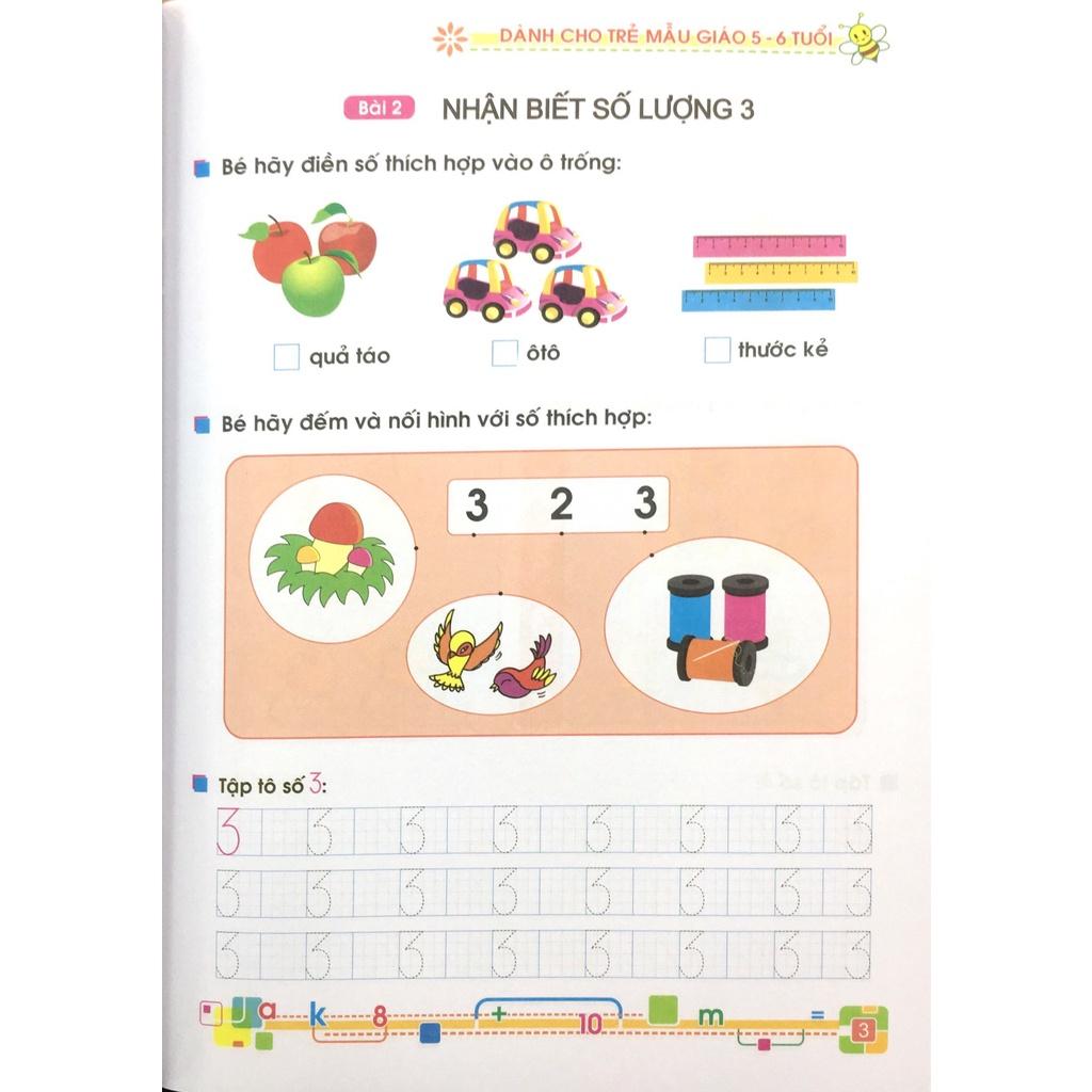 Bé Vào Lớp 1 - Bé Vui Học Toán ( 5 - 6T) - Bản Quyền