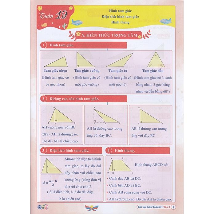 Sách - Bài tập tuần Toán 5 tập 2 (Cánh diều)