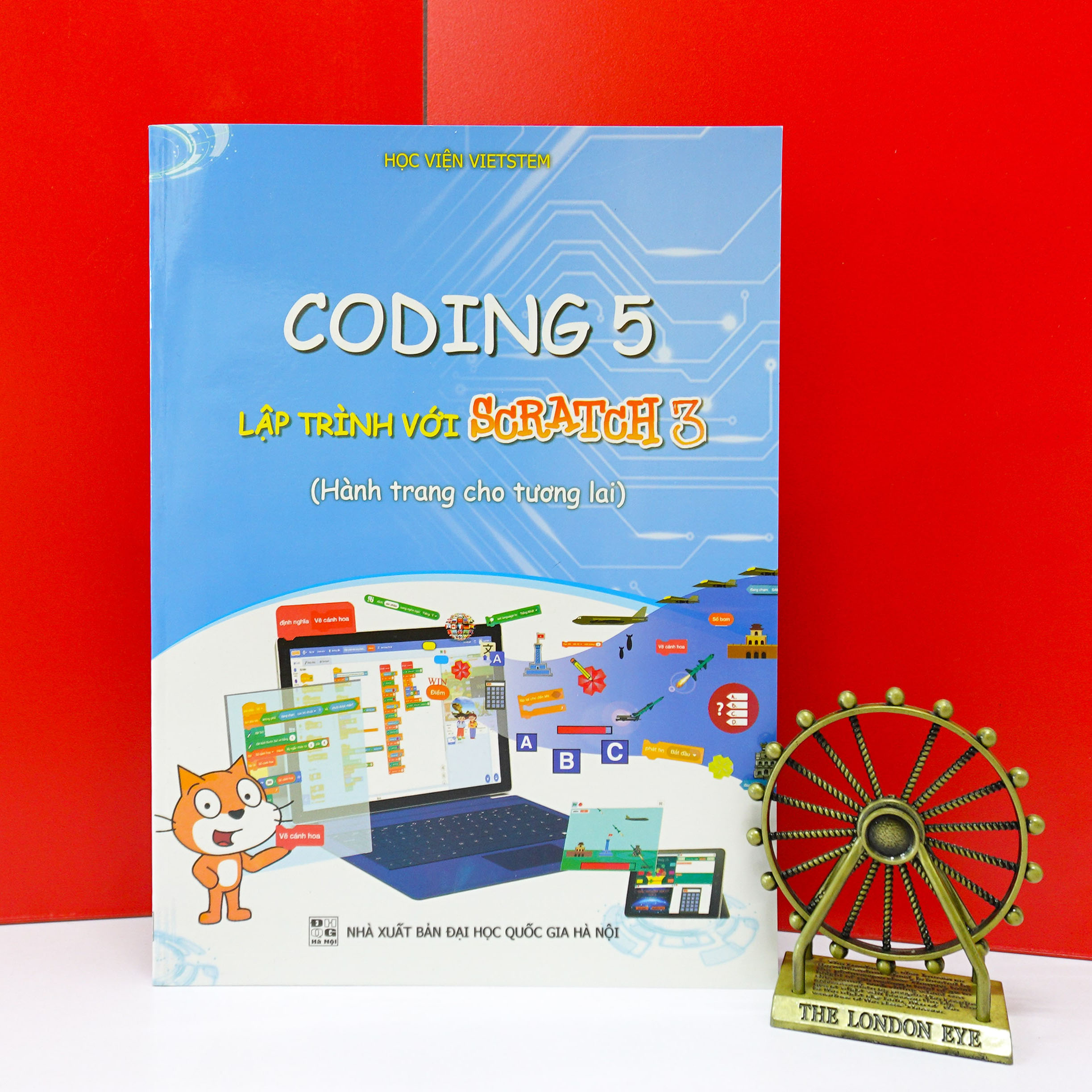 Combo 4 sách hướng dẫn học lập trình Scratch cho học sinh lớp 5