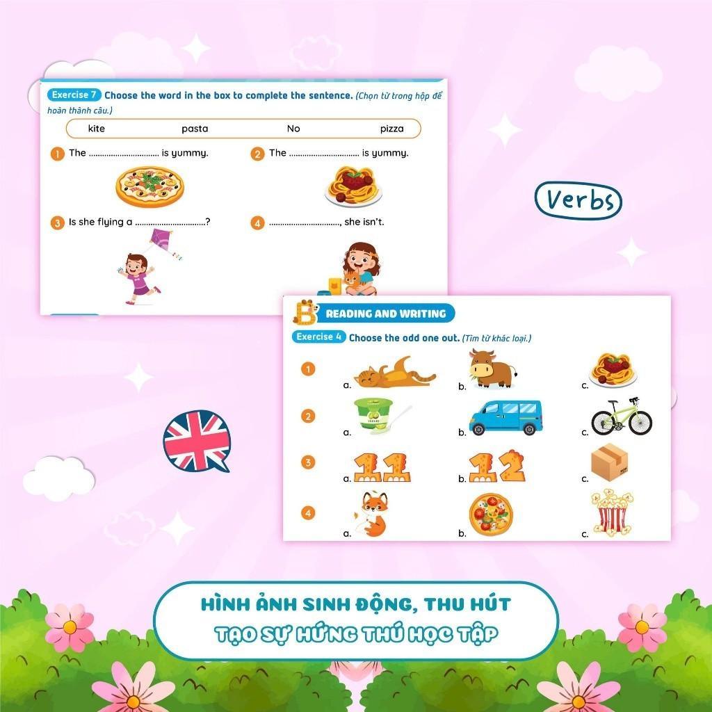 Sách Phiếu Ôn Hè Tiếng Anh Lớp 2 - Megabook