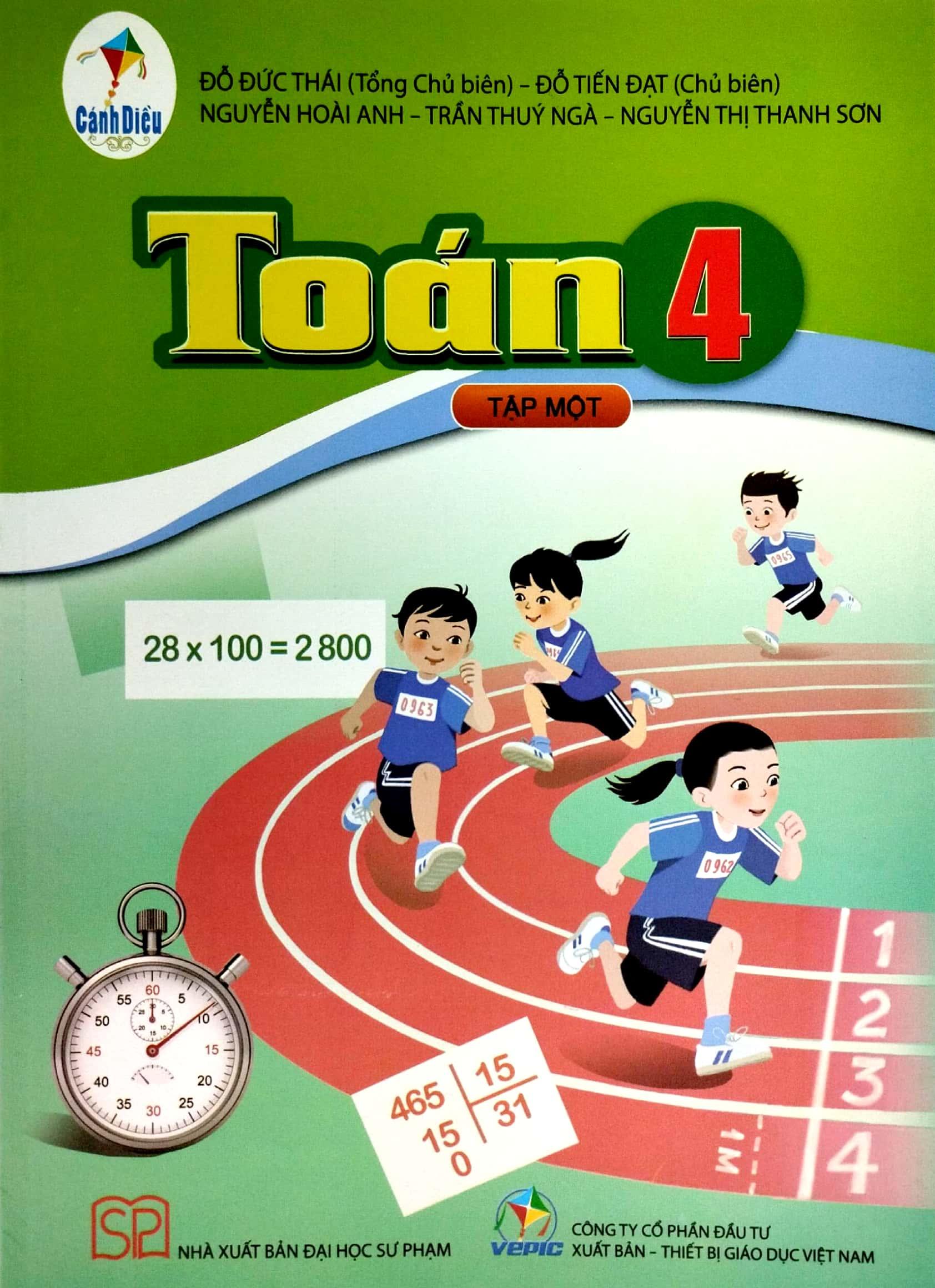 Toán 4 - Tập 1 (Cánh Diều) (Chuẩn)
